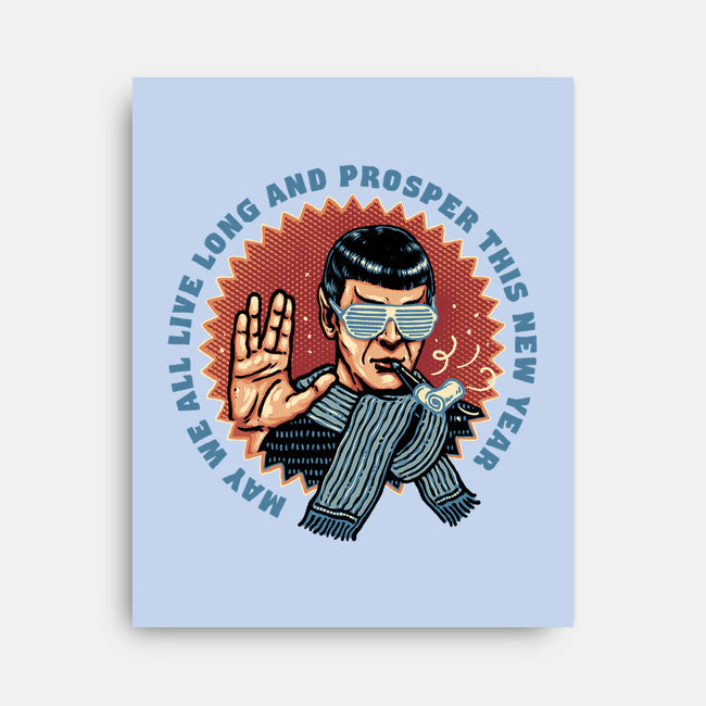 Prosperous New Year-None-Stretched-Canvas-glitchygorilla