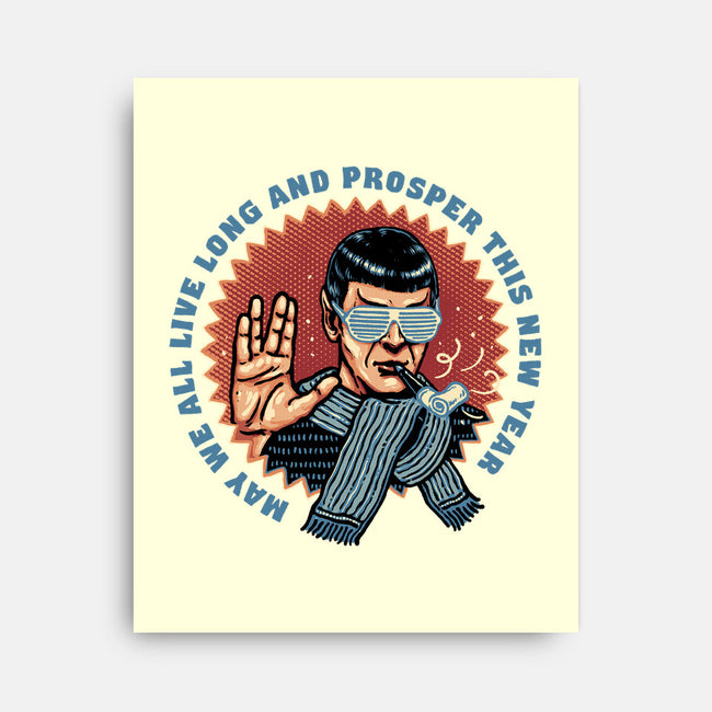 Prosperous New Year-None-Stretched-Canvas-glitchygorilla