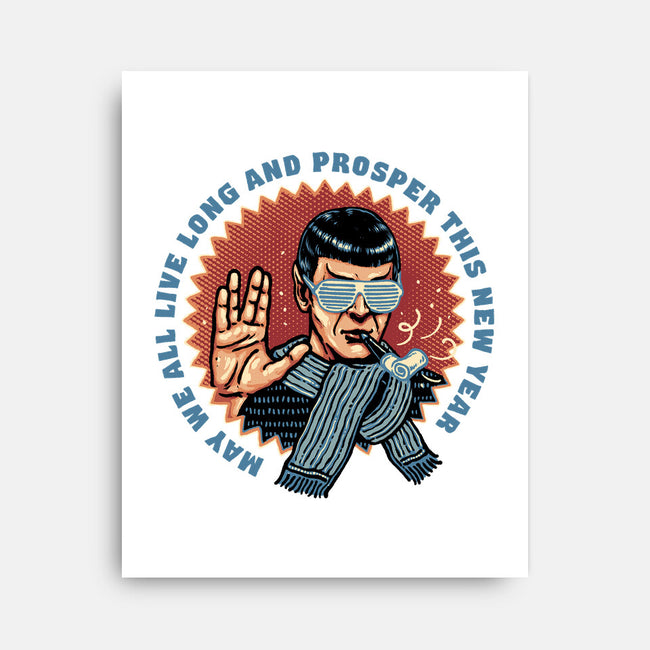 Prosperous New Year-None-Stretched-Canvas-glitchygorilla