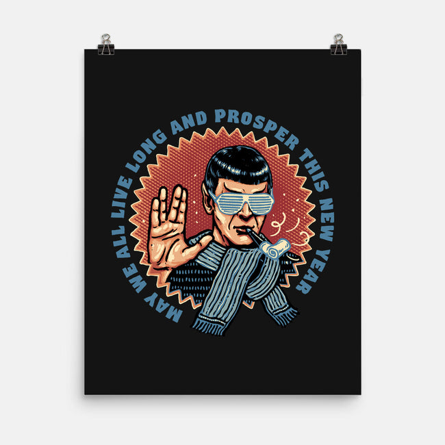 Prosperous New Year-None-Matte-Poster-glitchygorilla