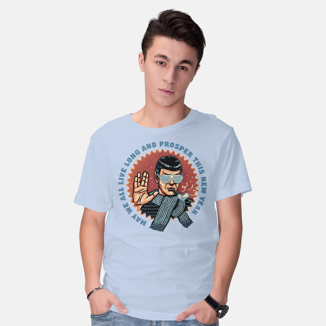 Prosperous New Year-Mens-Basic-Tee-glitchygorilla