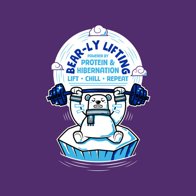 Bearly Lifting-None-Matte-Poster-krisren28