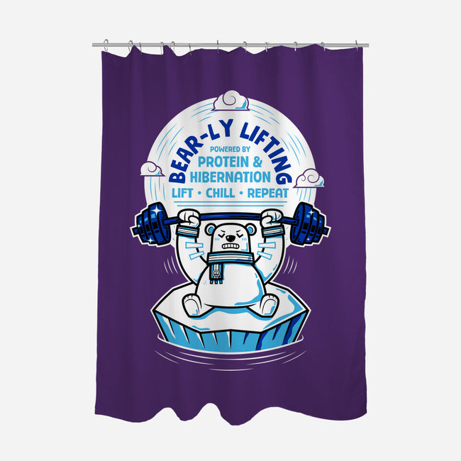 Bearly Lifting-None-Polyester-Shower Curtain-krisren28