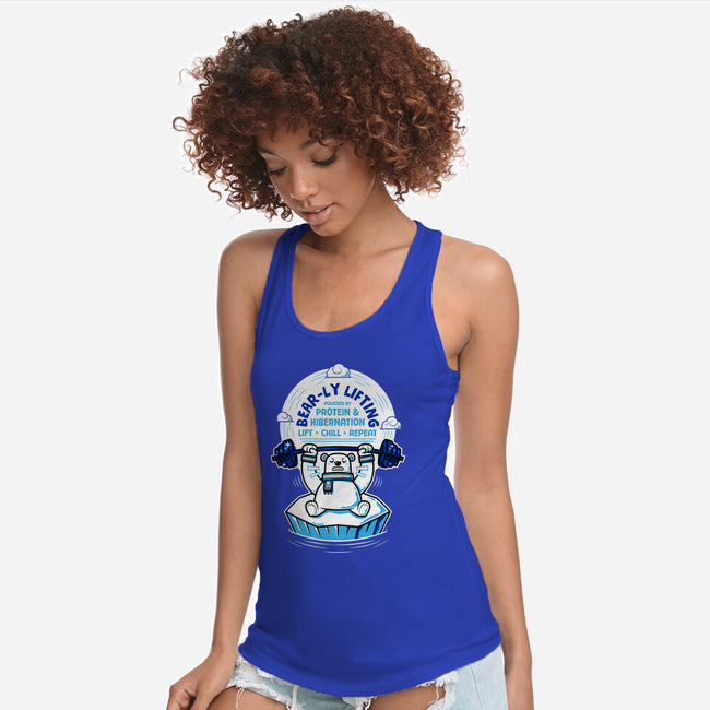Bearly Lifting-Womens-Racerback-Tank-krisren28
