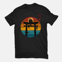 Retro Cat Shrine-Youth-Basic-Tee-erion_designs