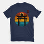 Retro Cat Shrine-Youth-Basic-Tee-erion_designs