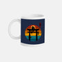 Retro Cat Shrine-None-Mug-Drinkware-erion_designs