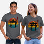 Retro Cat Shrine-Unisex-Basic-Tee-erion_designs