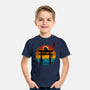 Retro Cat Shrine-Youth-Basic-Tee-erion_designs