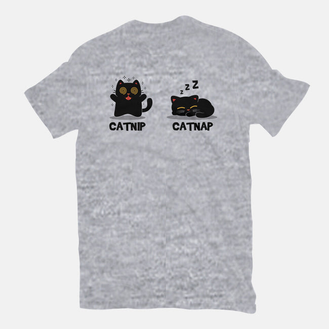 Catnip Catnap-Womens-Basic-Tee-erion_designs