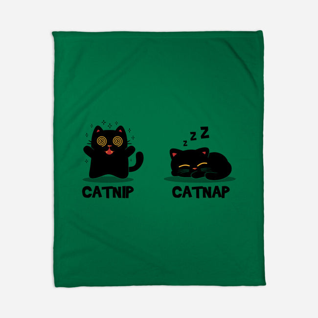 Catnip Catnap-None-Fleece-Blanket-erion_designs