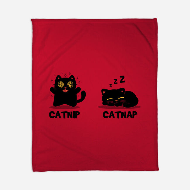 Catnip Catnap-None-Fleece-Blanket-erion_designs