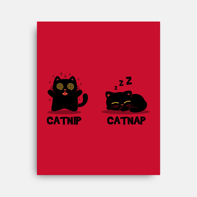 Catnip Catnap-None-Stretched-Canvas-erion_designs