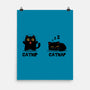 Catnip Catnap-None-Matte-Poster-erion_designs