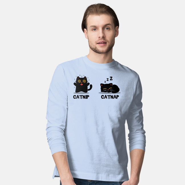 Catnip Catnap-Mens-Long Sleeved-Tee-erion_designs