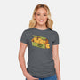 Cappy Nuggets-Womens-Fitted-Tee-tobefonseca