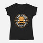 Bee Kind Or Bee Gone-Womens-V-Neck-Tee-tobefonseca