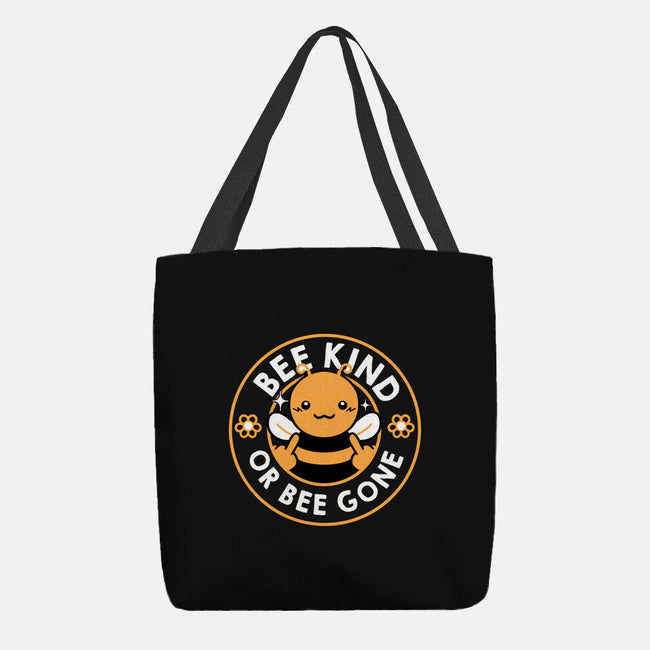 Bee Kind Or Bee Gone-None-Basic Tote-Bag-tobefonseca