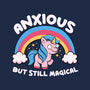 Anxious But Still Magical-Womens-V-Neck-Tee-tobefonseca