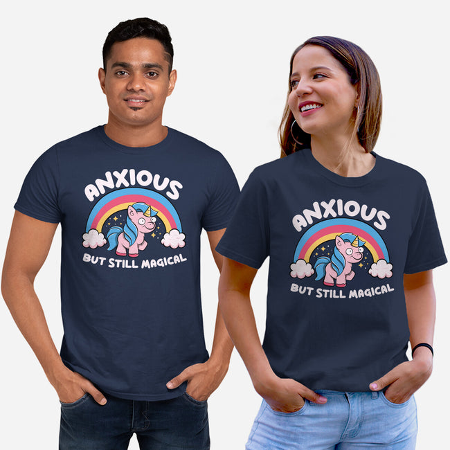 Anxious But Still Magical-Unisex-Basic-Tee-tobefonseca