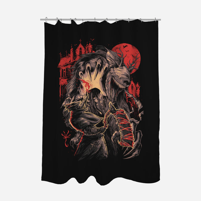 Fear The Old-None-Polyester-Shower Curtain-eduely