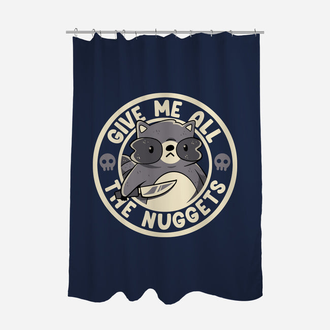 Give Me All The Nuggets-None-Polyester-Shower Curtain-tobefonseca