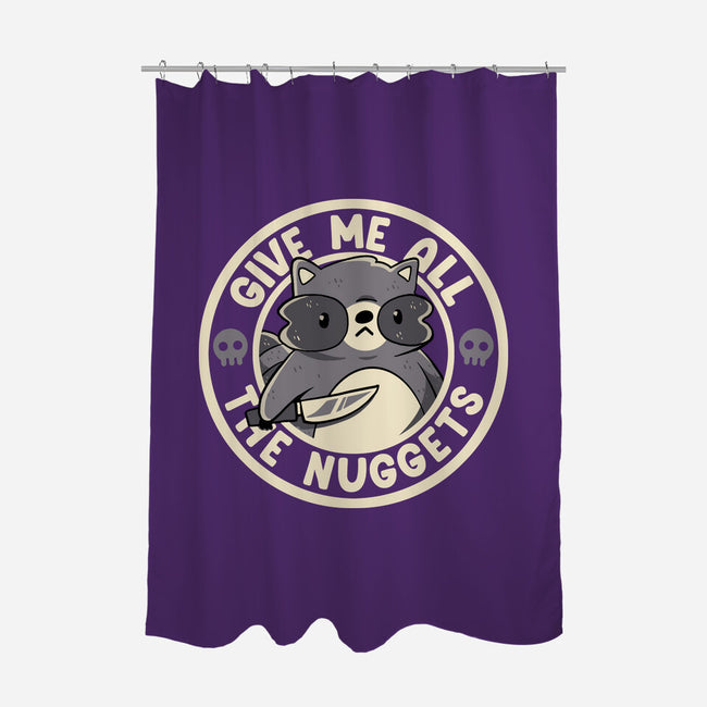 Give Me All The Nuggets-None-Polyester-Shower Curtain-tobefonseca