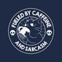 Fueled By Caffeine And Sarcasm-None-Adjustable Tote-Bag-tobefonseca