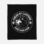 Fueled By Caffeine And Sarcasm-None-Fleece-Blanket-tobefonseca