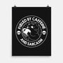Fueled By Caffeine And Sarcasm-None-Matte-Poster-tobefonseca