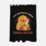 Funny Duck Serial Killer-None-Polyester-Shower Curtain-tobefonseca