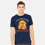 Funny Duck Serial Killer-Mens-Heavyweight-Tee-tobefonseca