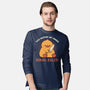 Funny Duck Serial Killer-Mens-Long Sleeved-Tee-tobefonseca