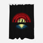 The Fellowship Of The Tunes-None-Polyester-Shower Curtain-zascanauta