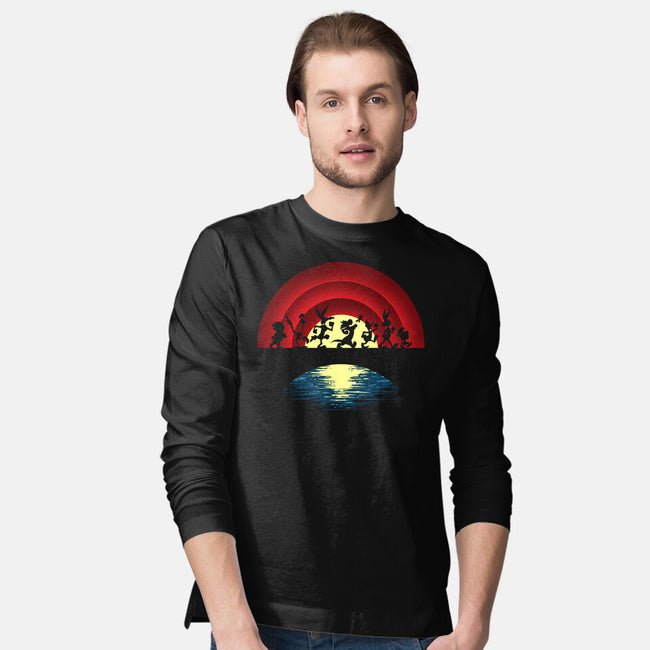 The Fellowship Of The Tunes-Mens-Long Sleeved-Tee-zascanauta