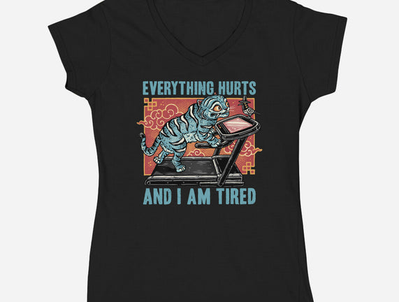 Tired Blue Tiger