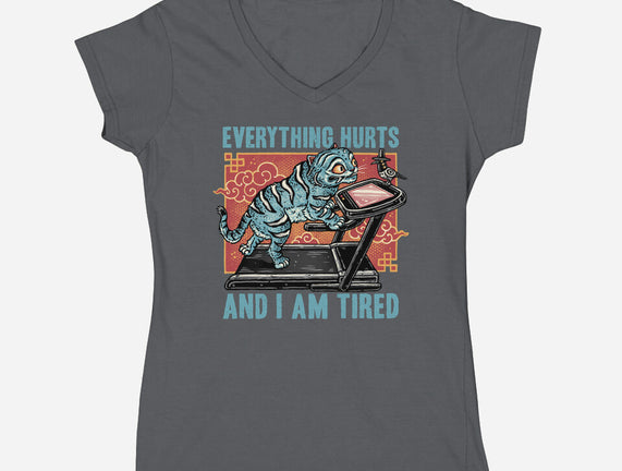 Tired Blue Tiger
