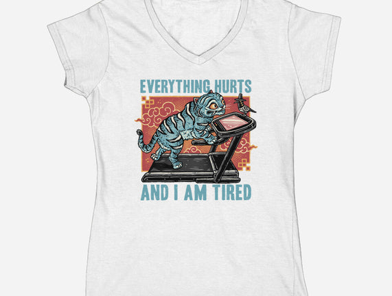 Tired Blue Tiger