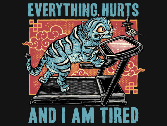 Tired Blue Tiger