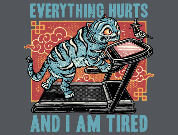 Tired Blue Tiger