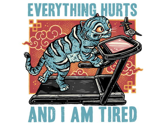 Tired Blue Tiger