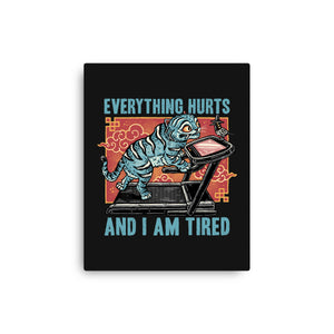 Tired Blue Tiger