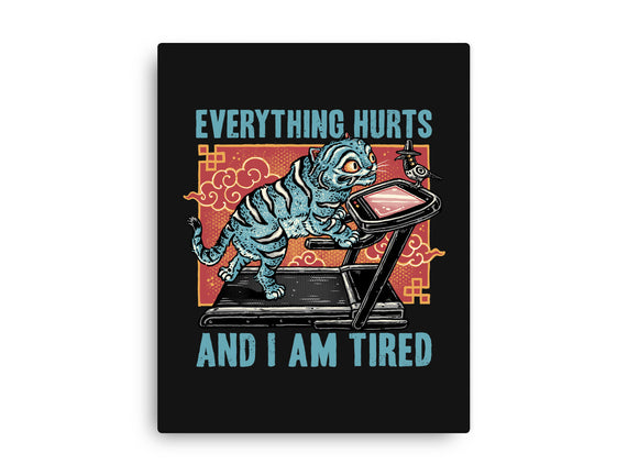 Tired Blue Tiger