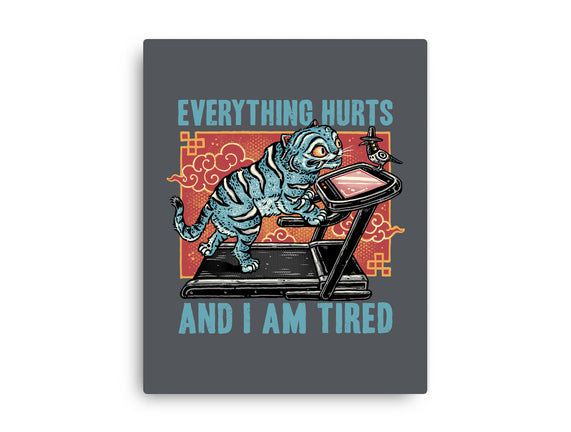 Tired Blue Tiger