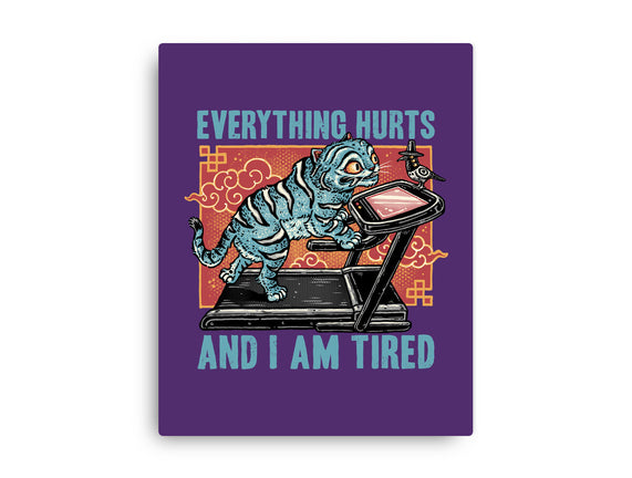 Tired Blue Tiger