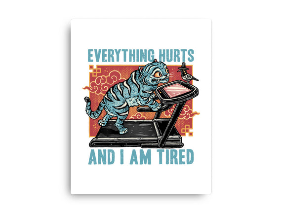 Tired Blue Tiger