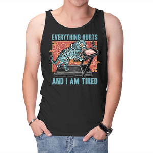 Tired Blue Tiger