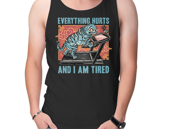 Tired Blue Tiger