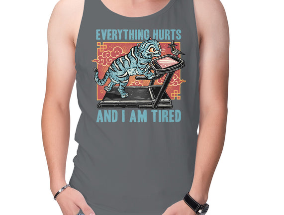 Tired Blue Tiger