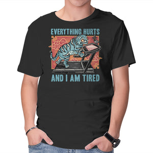 Tired Blue Tiger